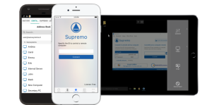 Supremo remote support software screenshot